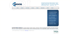 Desktop Screenshot of constantinebuilders.com
